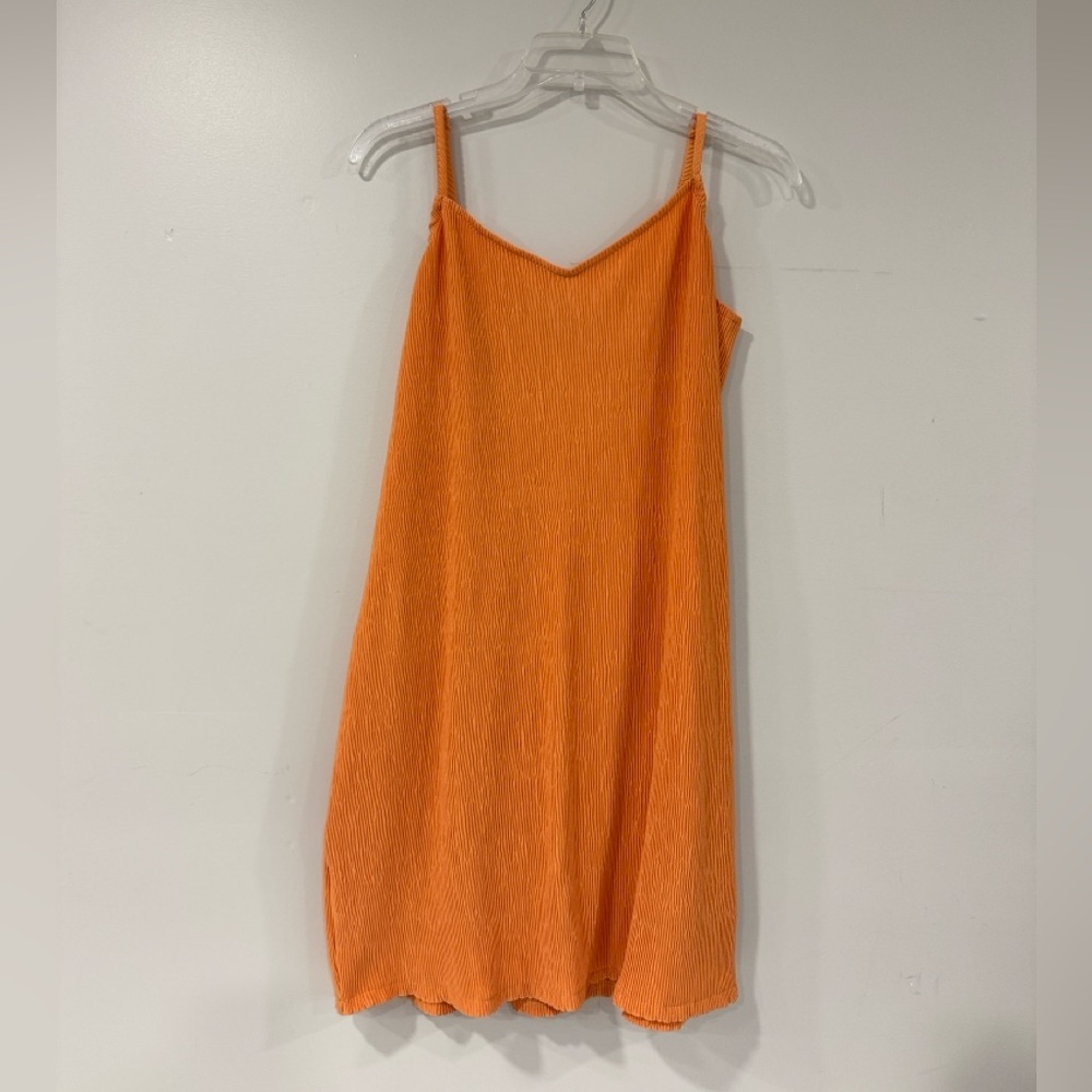 Vans Vibrant Orange Mini Dress Size Medium